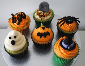 Halloween cupcakes