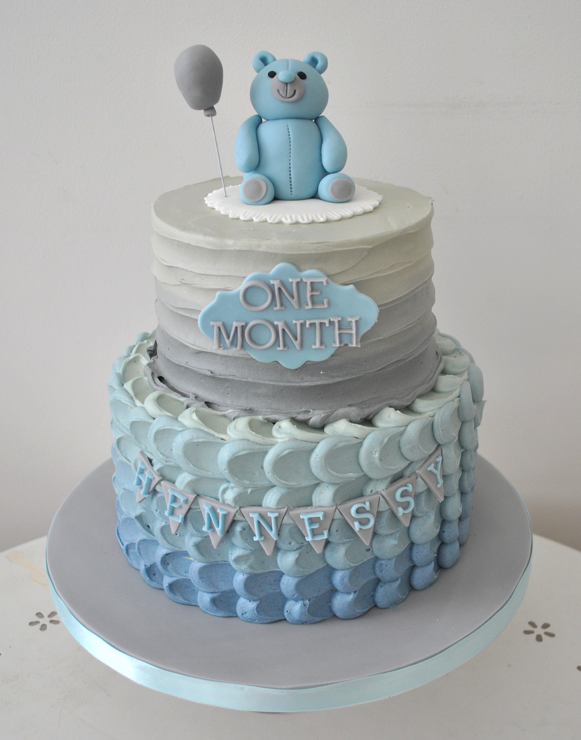 Baby one month cake