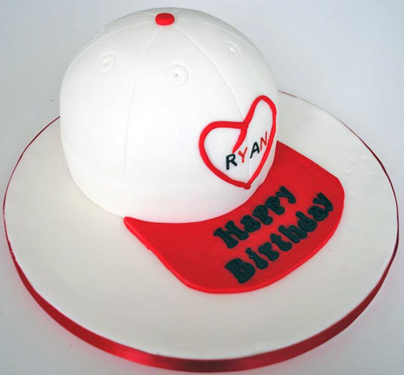 Fresh ego cap birthday cake