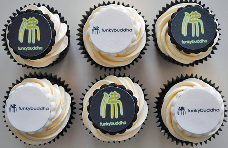 Funky Buddha club cupcakes