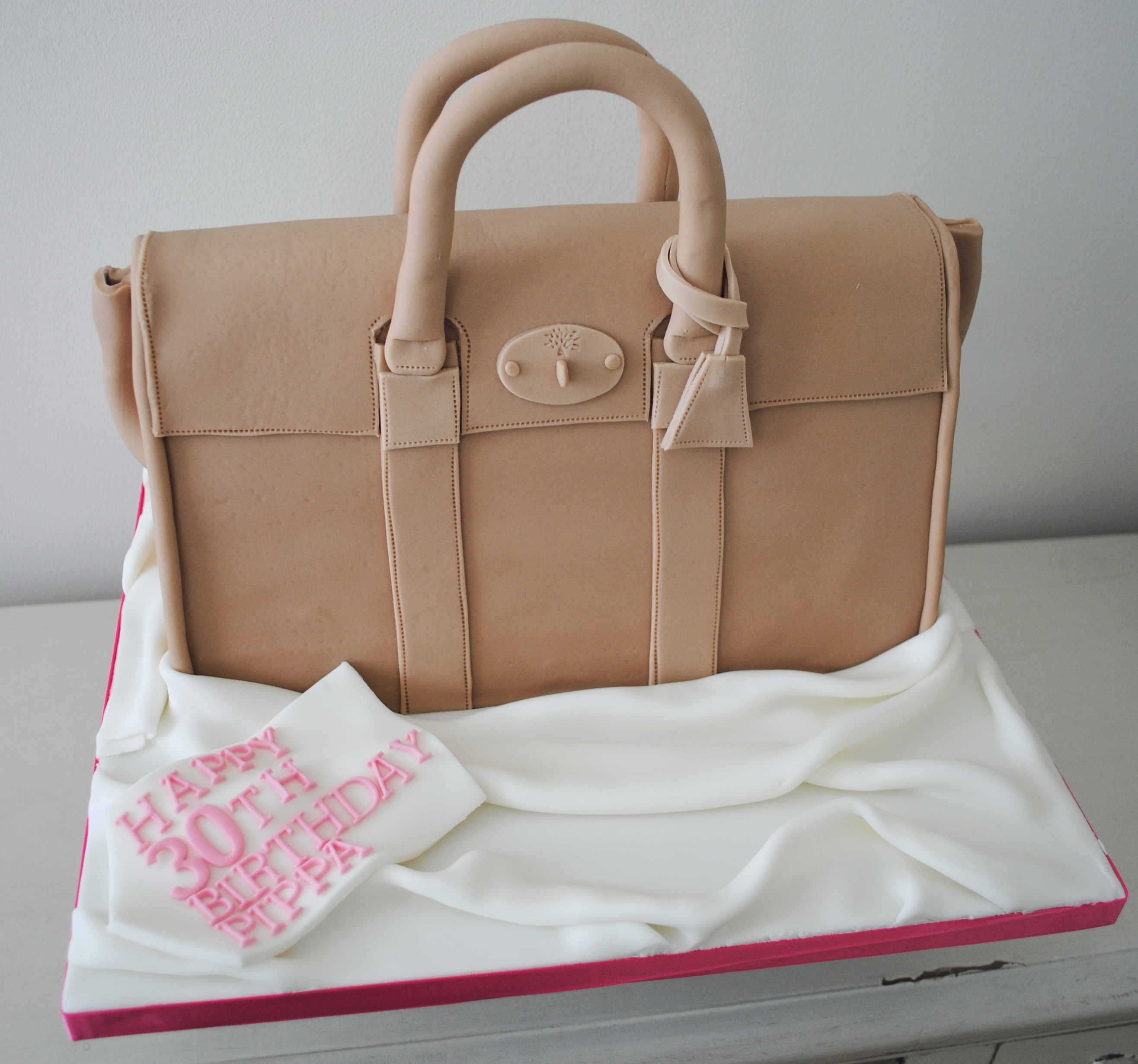 Mulberry handbag birthday cake