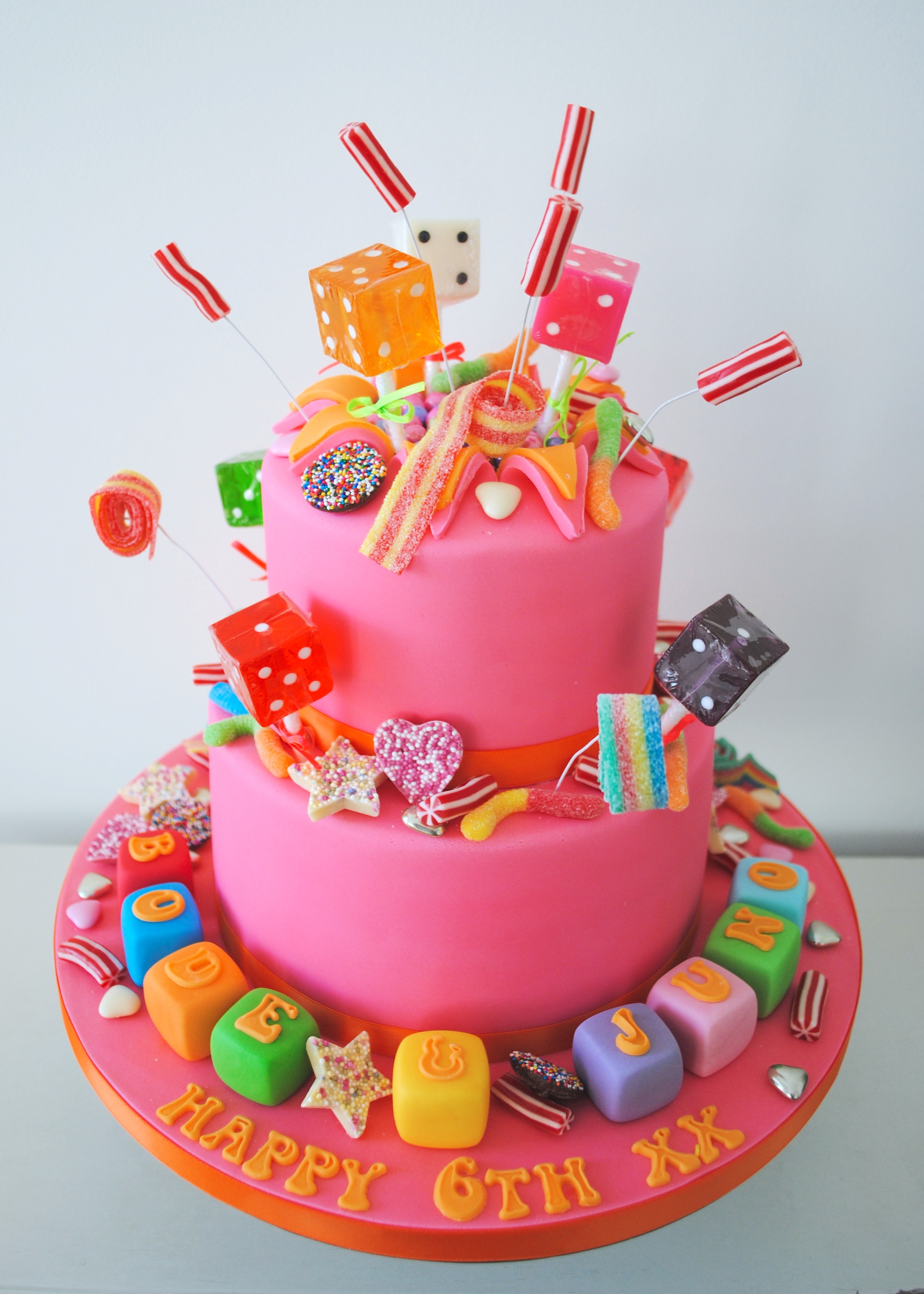 Sweetie treat 2 tiered birthday cake