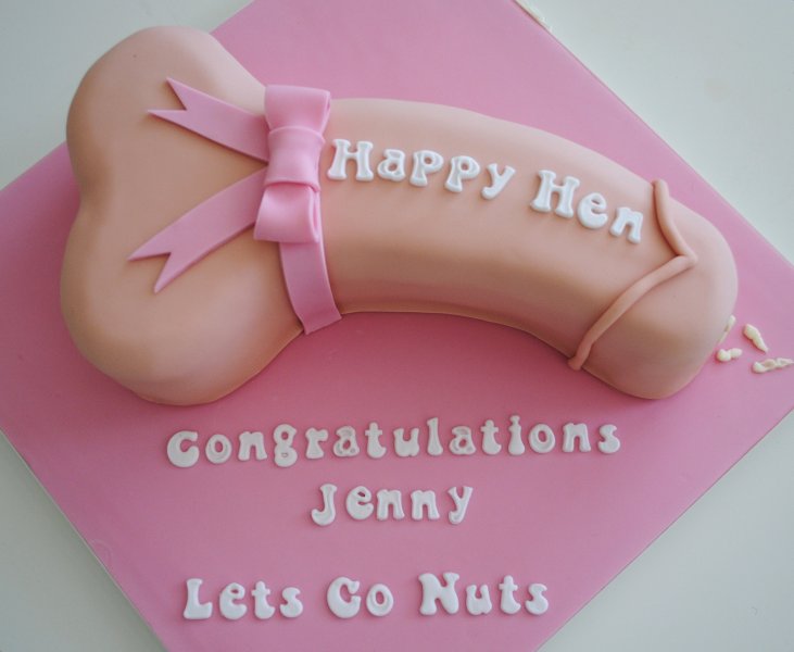 Hen party adult cake