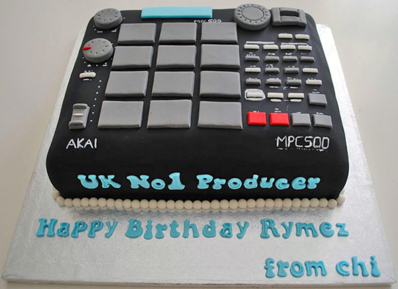 MPC Beat box birthday novelty cake