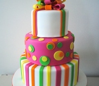 3 tiered 30th birthday cake