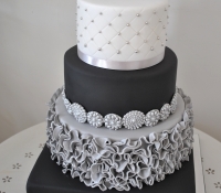 4 tiered 18th birthday cake