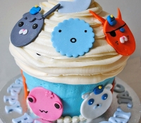 Octonaughts giant cupcake