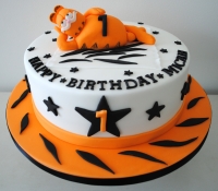 Garfield birthday novely cake