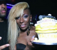 Kalenna celebrity birthday cake