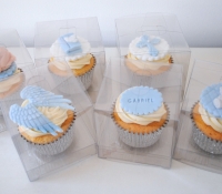 christening boxes cupcakes