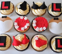 Hen party cupcakes