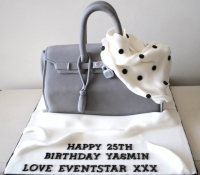 Hermes handbag cake