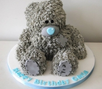 Me to you teddy birthday cake
