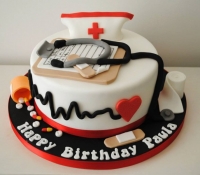 Nurse birthday cake