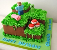 minecraft-birthday-cake
