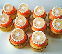 Marco Tripoli restaurant logo cupcakes