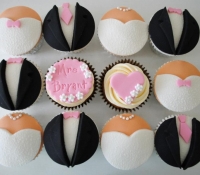 Wedding Cupcake Gift Box