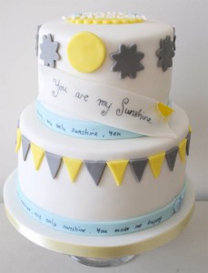 Nursery Rhyme Baby shower cake